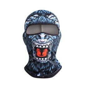 Spring And Summer Outdoor Motorcycle Full Face Windproof Dust Bib Men And Women (Option: 3Style)