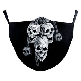 Halloween Clown Funny Horror Creative Double-layer Dust Mask (Option: B178 744-Adult Average Size)