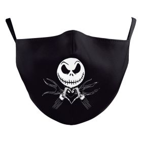 Halloween Clown Funny Horror Creative Double-layer Dust Mask (Option: B178 752-Adult Average Size)