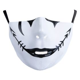 Halloween Digital Printing Funny Face Double-layer Dust Mask (Option: B178 984-Adult Average Size)