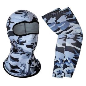 Spring And Summer Outdoor Motorcycle Full Face Windproof Dust Bib Men And Women (Option: 14style)